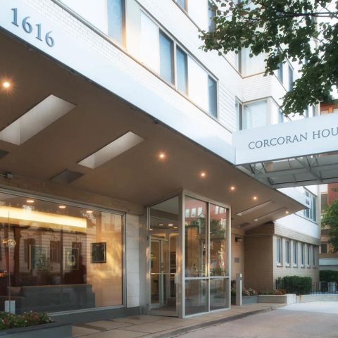 Corcoran House at Dupont Circle Apartments Entrance
